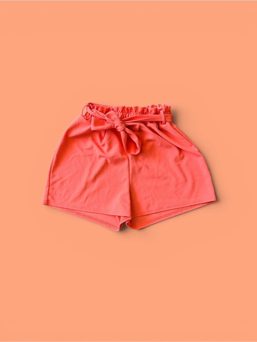 Women’s Coral Tie-Waist Shorts